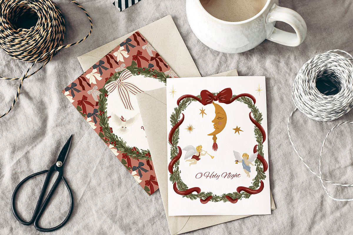 Hand-Painted Christmas Treasures, an Object Graphic by Mio Buono (Photo 5 of 14)