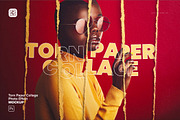 Torn Paper Collage Photo Effect, a Product Mockup by Custom Scene (Thumbnail 1 of 10)