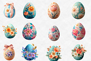Whimsical Easter Egg Clipart, an Illustration by Designworld (Thumbnail 3 of 5)