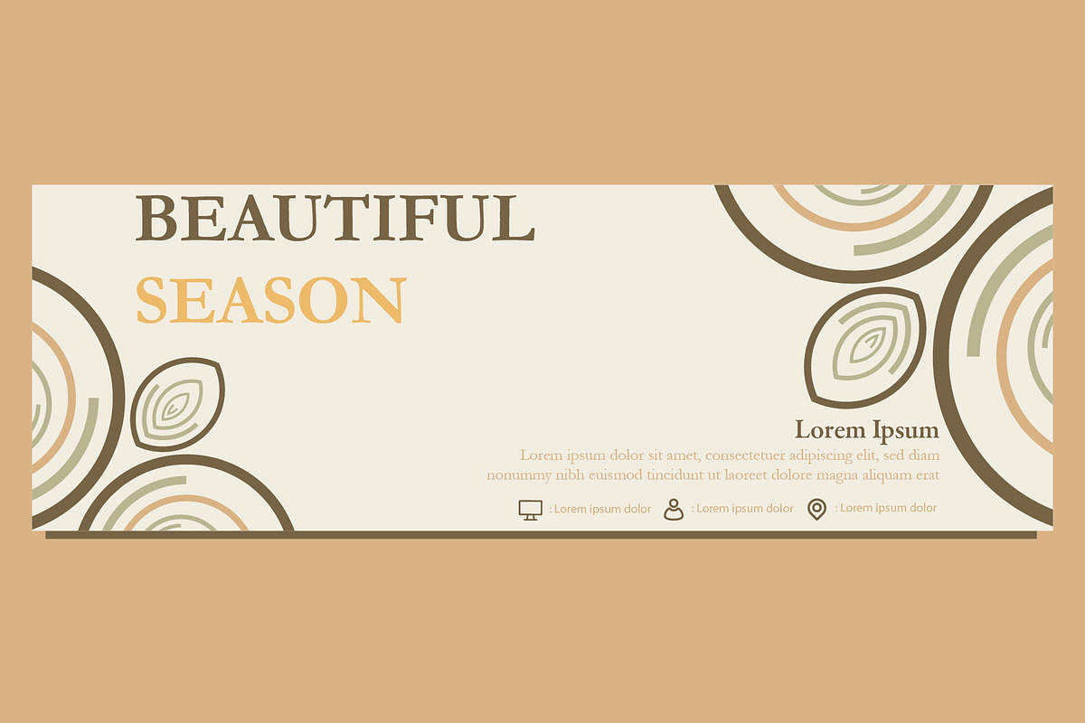 Abstract Floral Banner Template, a Marketing Template by sekitarief (Photo 2 of 3)