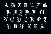 Rustic Old English Blackletter Font, a Blackletter Font by Century Library (Thumbnail 3 of 5)