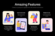 Delivery Illustration Art Set, a Transportation Illustration by Brickclay (Thumbnail 2 of 9)