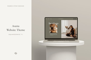 Asana Squarespace 7.1 Website Theme