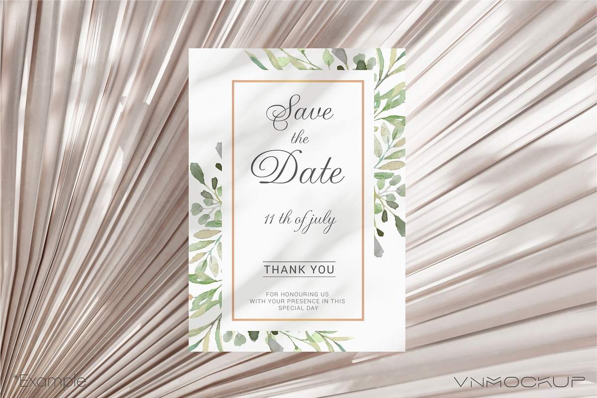 Wedding Stationery Mockup Bundle 17, a Print Template by VNmockup (Photo 4 of 10)