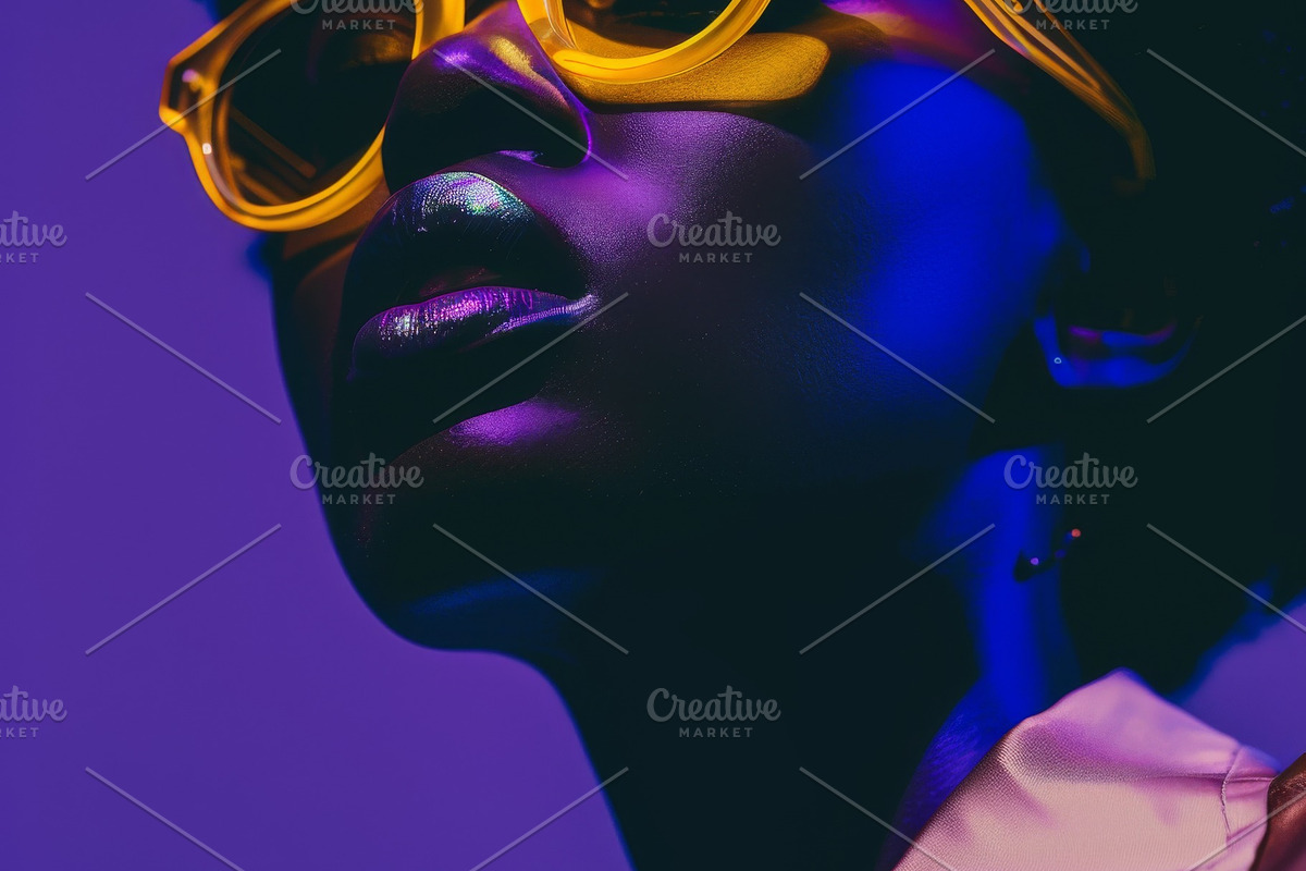 109 Fashion models in sunglasses, a Beauty & Fashion Photo by Handmadefont (Photo 32 of 113)
