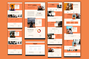 Squarespace Website Template Amber