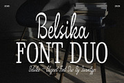 Belsika — Serif & Script Font Duo, a Script Font by Issam Type (Thumbnail 1 of 10)