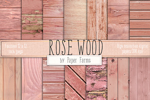 Rose Wood Backgrounds