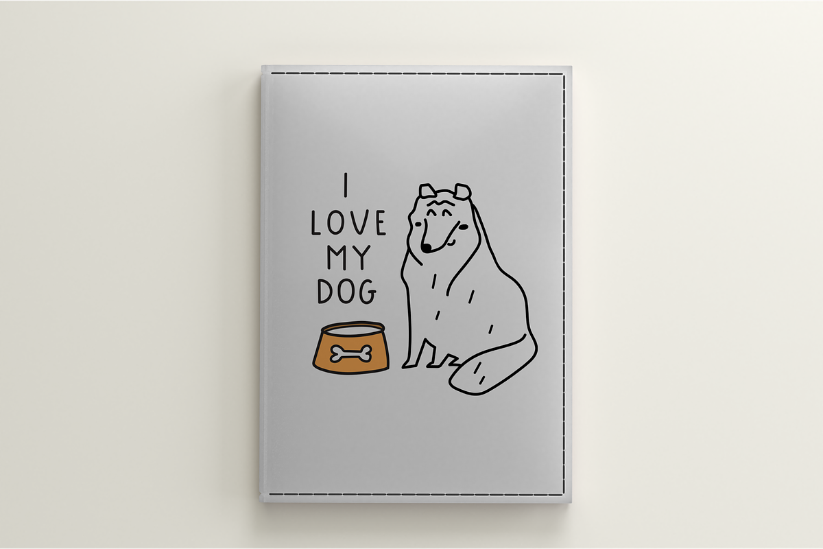 Cute dogs, an Animal Illustration by cutelevindesign (Photo 7 of 10)