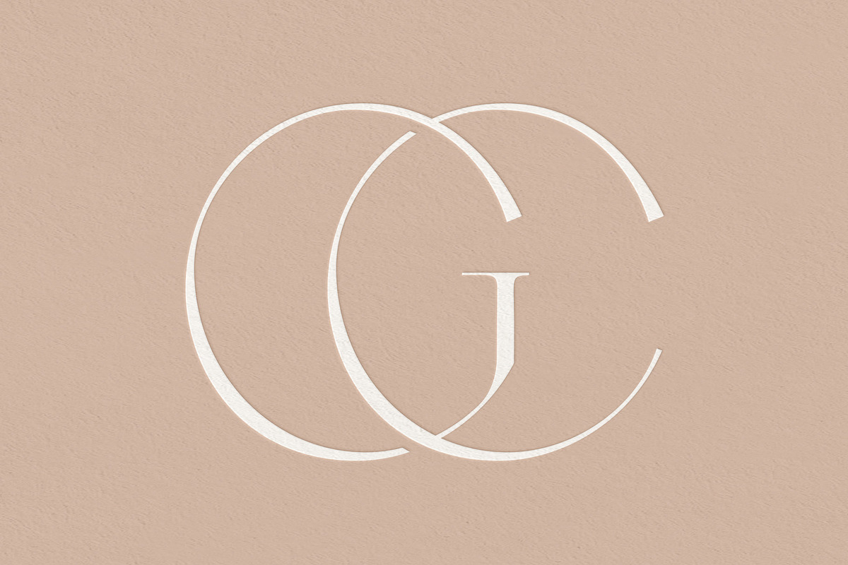 GC monogram, a Branding & Logo Template by LINKED LETTERS STUDIO (Photo 1 of 2)