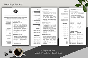 ATS Resume CV Word & Google Docs 27