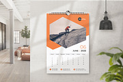 Wall Calendar 2025, a Marketing Template by DesignOriel (Thumbnail 4 of 7)