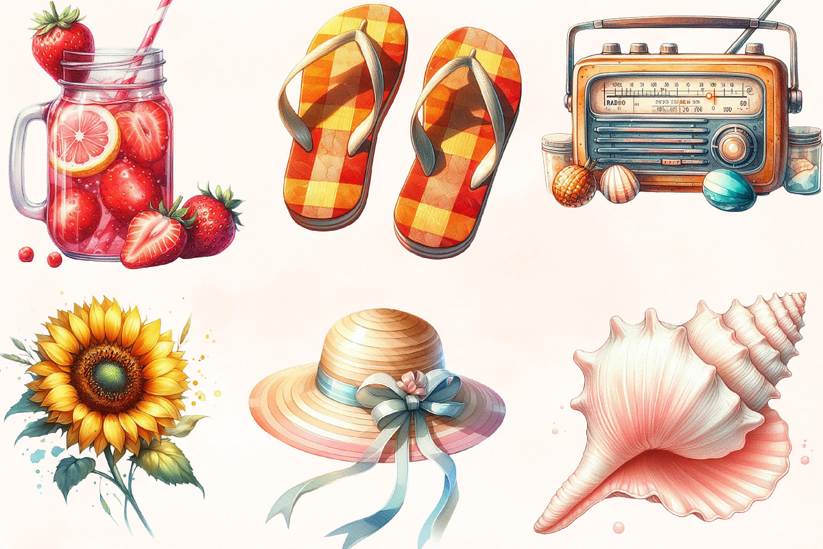 Love Summer Sublimation Bundle, an Illustration by Designking (Photo 4 of 4)