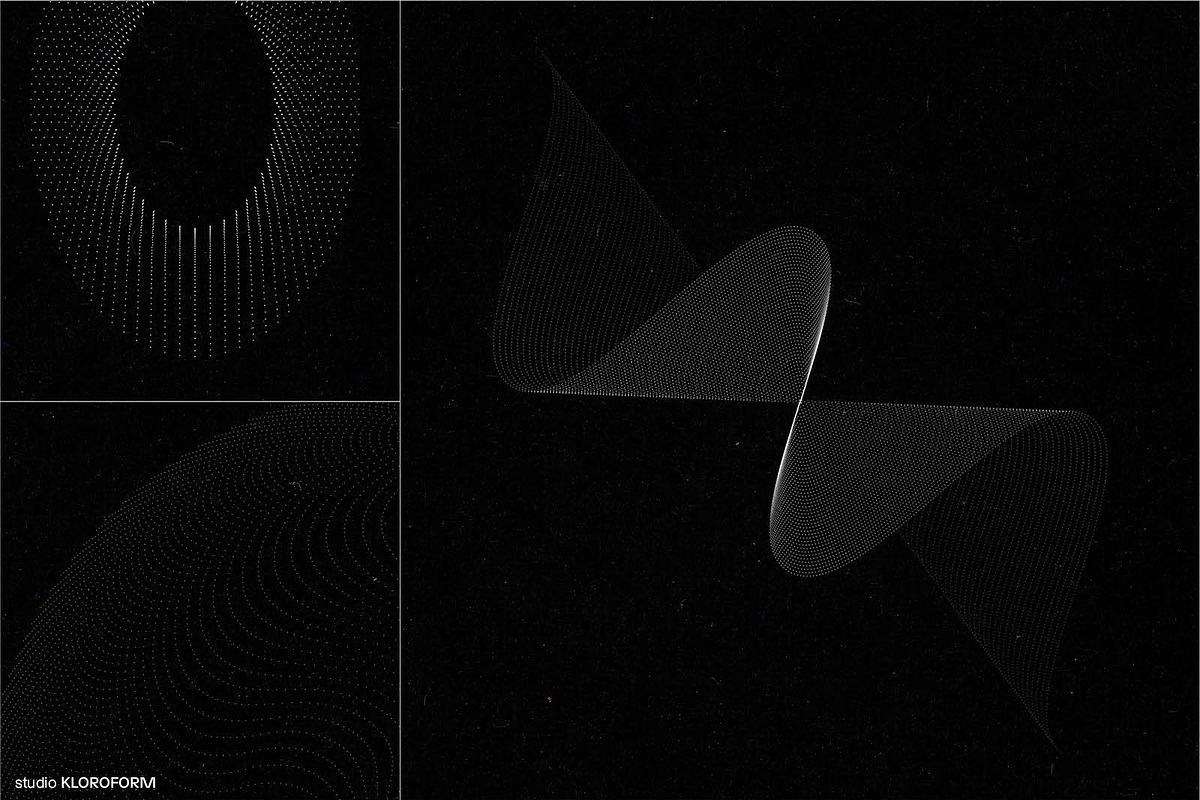 SPACE 6 - 55 dotted line objects, an Object Graphic by kloroform (Photo 4 of 20)