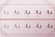 Agave || Art Deco Inspired San Serif, a Sans Serif Font by Marcelina Pulcini Designs (Thumbnail 2 of 3)