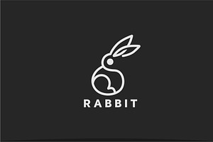 Rabbit Logo Template