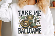 Take Me out to the Ballgame Baseball, an Illustration by designcity5 (Thumbnail 2 of 4)