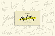 Melastory - modern signature font, a Script Font by Panatype™ Studio (Thumbnail 9 of 9)