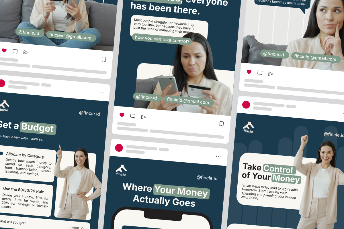 Smart Money Habit Financial Carousel, a Social Media Template by productype1 (Photo 4 of 5)