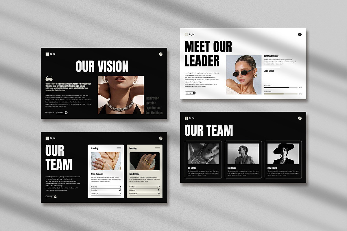Brand Portfolio Presentation, a Presentation Template by Pradaxa (Photo 4 of 7)