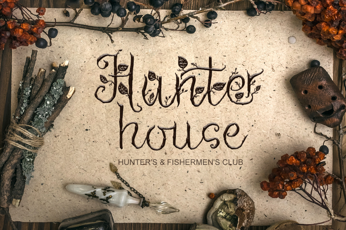 Cheshire. Magic script font. preview 3