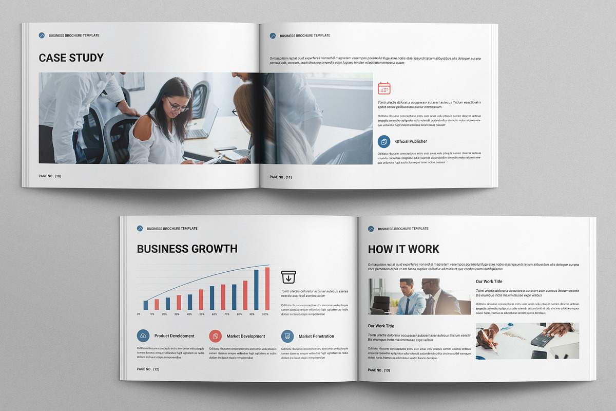 Business Brochure Template, a Brochure Template by E-Type (Photo 5 of 7)