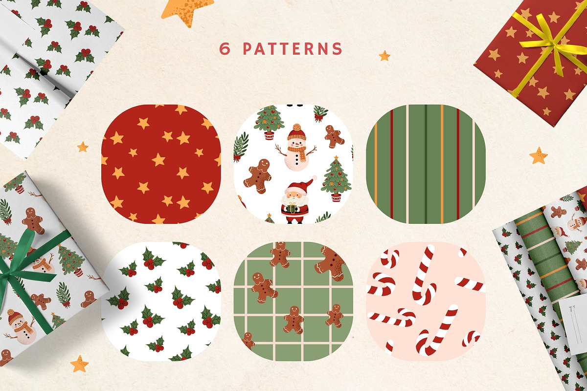 Christmas Illustration Bundle, a Seasonal Illustration by AnbyArt (Photo 5 of 8)