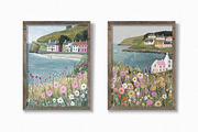 Pink Sailboats, a Decorative Illustration by rileyBgraphics (Thumbnail 3 of 7)