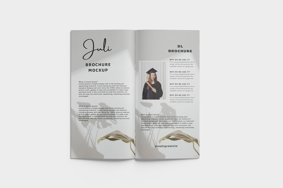 DL Brochure / Magazine Mockup, a Print Template by mahhyud (Photo 6 of 11)