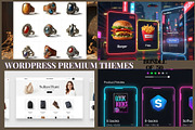 Themes 50+ WordPress WooCommerce, a WordPress Template by Aban's World (Thumbnail 1 of 34)