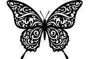 Elegant Butterfly Silhouette, an Object Graphic by Designer_Momina (Thumbnail 6 of 20)