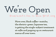 Matcha - Family 30% off, a Script Font by Los Andes Type (Thumbnail 7 of 10)
