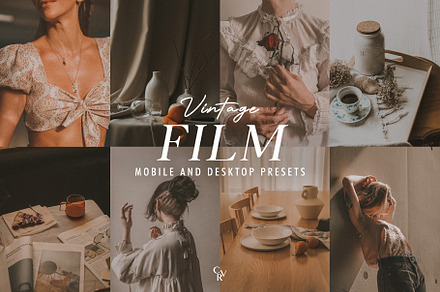 10 Vintage Film Lightroom Presets, a Preset Add-On by CVR Presets