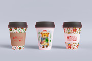 Christmas tigers. New Year cute set., an Animal Illustration by babenkoirusa (Thumbnail 16 of 17)