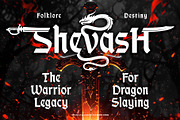 Burst Hydra Font, a Blackletter Font by alit design (Thumbnail 2 of 17)