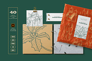 Boho Christmas, a Decorative Illustration by KetteCreate (Thumbnail 2 of 13)