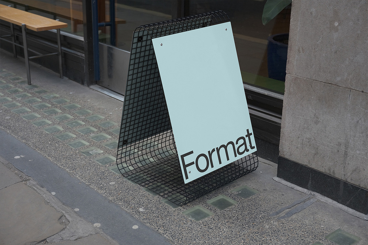 FORMAT B2 A BOARD 03, a Product Mockup by Format Mockups (Photo 3 of 6)