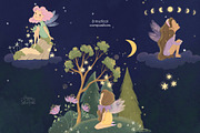 Magic forest and fairies, an Animal Illustration by Lesya Skripak (Thumbnail 5 of 9)