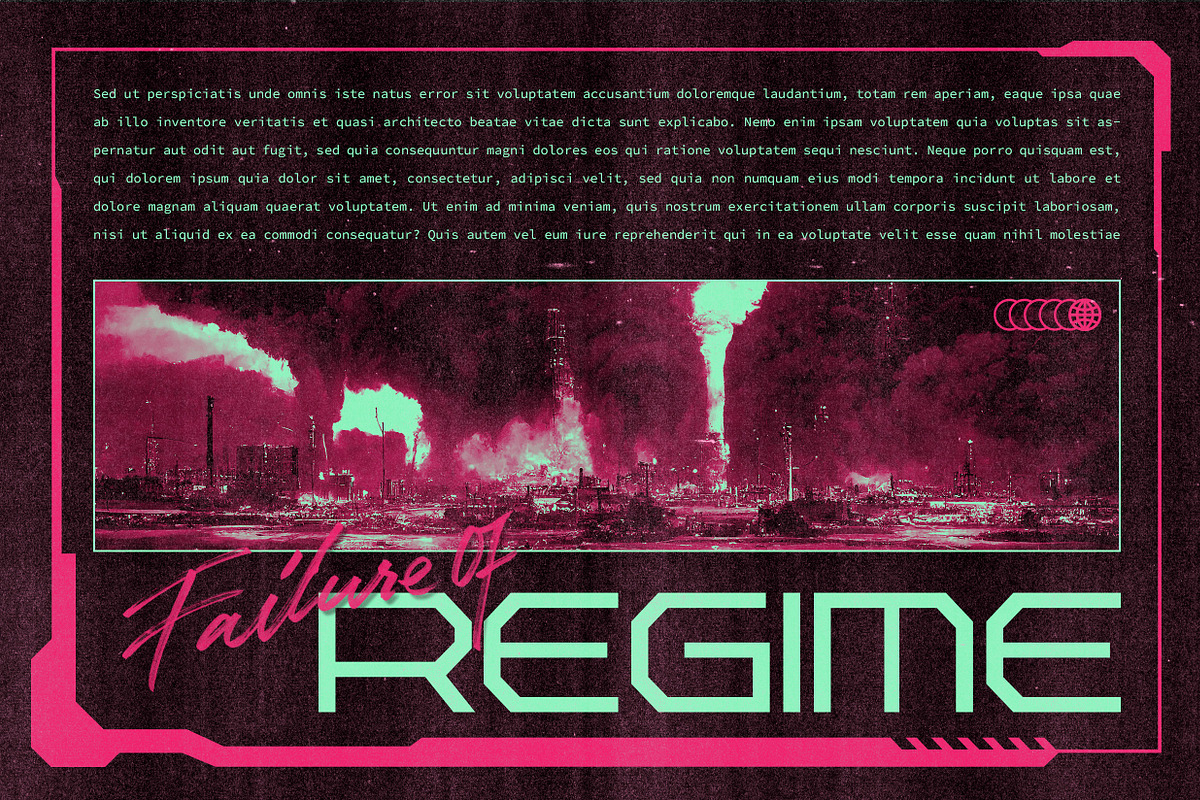 Mikratos - Futuristic Display Fonts, a Sans Serif Font by Ian Irwanwismoyo (Photo 3 of 8)
