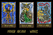 Magic Gate Tarot Deck colorful, a Decorative Illustration by Samiramay (Thumbnail 24 of 27)