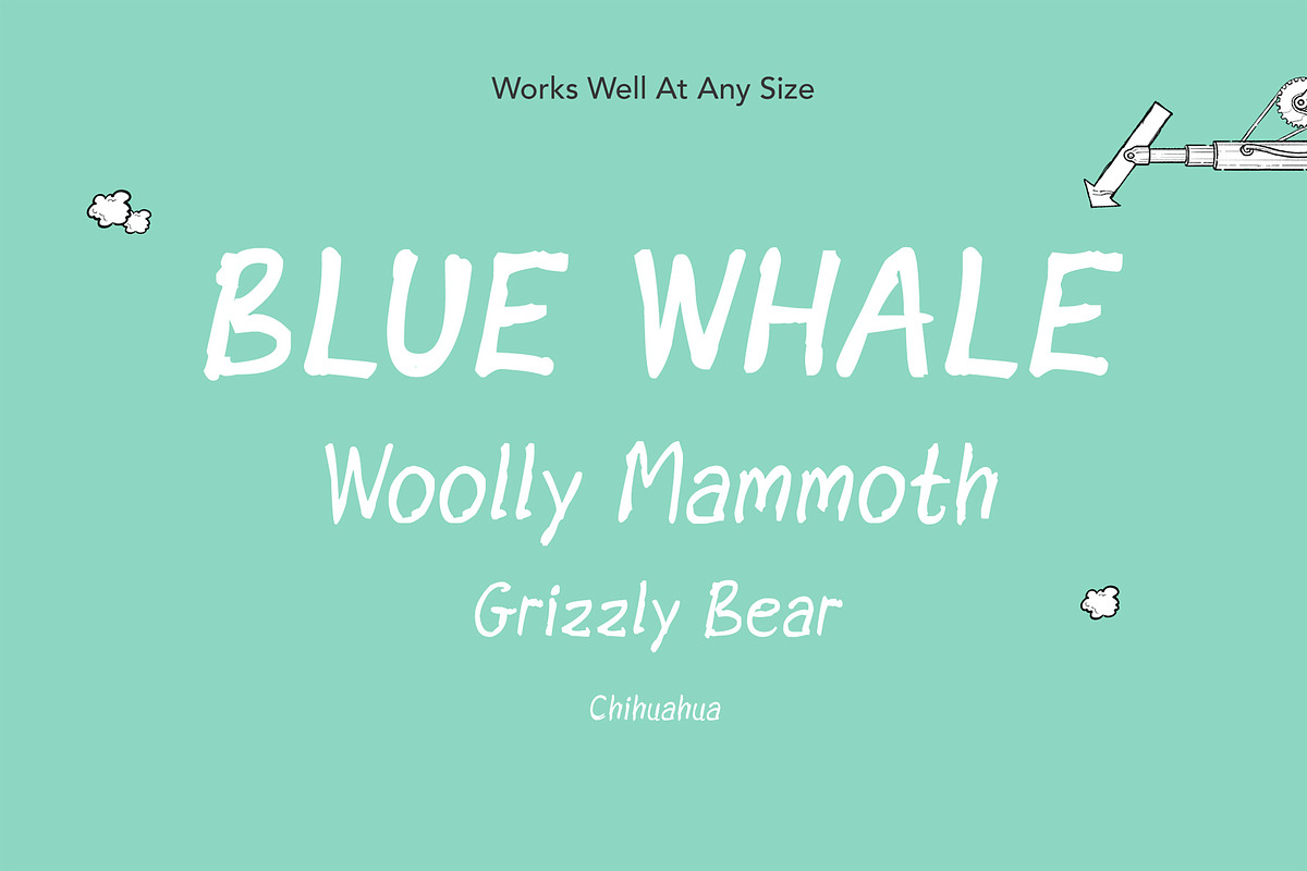 Pro-Draw Fineliner Handwritten Font, a Sans Serif Font by Drawn By My Actual Hand (Photo 4 of 6)