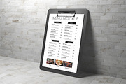Restaurant Menu Mockups, a Books & Magazine Mockup by Alhaytar (Thumbnail 2 of 3)