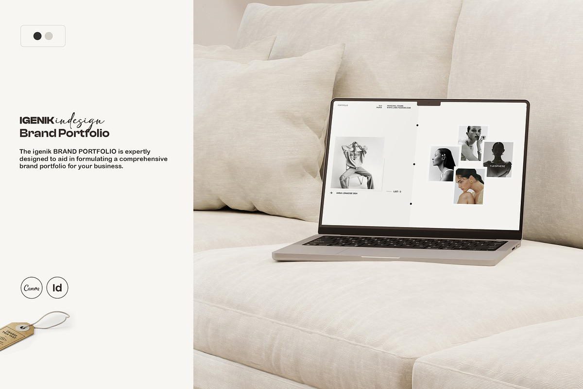 Brand Portfolio Template, a Presentation Template by Studio Elevate (Photo 2 of 12)