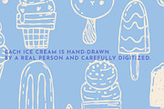DOODLE ICE CREAM: clipart, a Food Illustration by Elliko shop (Thumbnail 4 of 7)