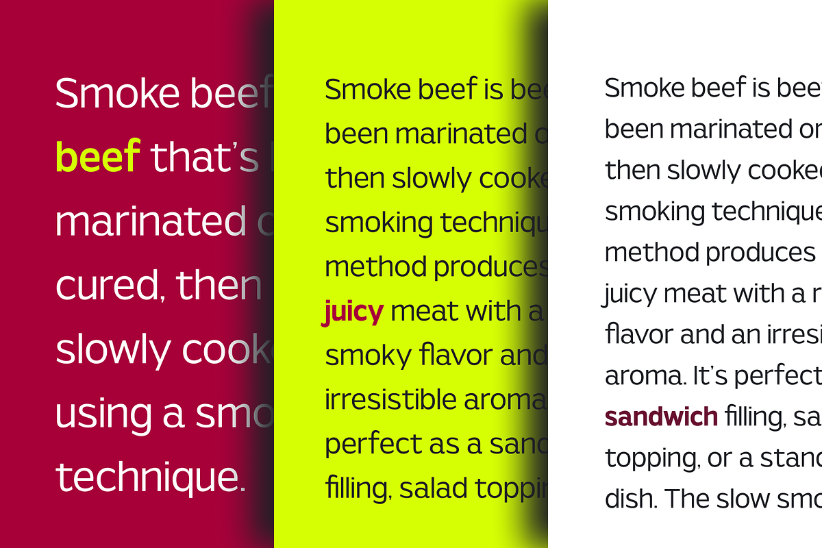 Viand — A Versatile Sans with Flavor, a Sans Serif Font by Fridaytype (Photo 5 of 15)