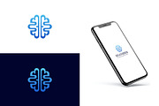 Gradient Modern Brain Idea Logo, a Branding & Logo Template by Artnivora.Std (Thumbnail 2 of 4)