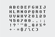 Code Mono-Bitmap Monospaced Font, a Sans Serif Font by Ebad Designs (Thumbnail 2 of 7)