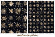 8 Seamless Star Patterns, a Pattern Graphic by DesignRocket (Thumbnail 3 of 9)