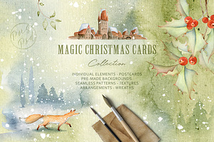 Magic Winter Watercolors