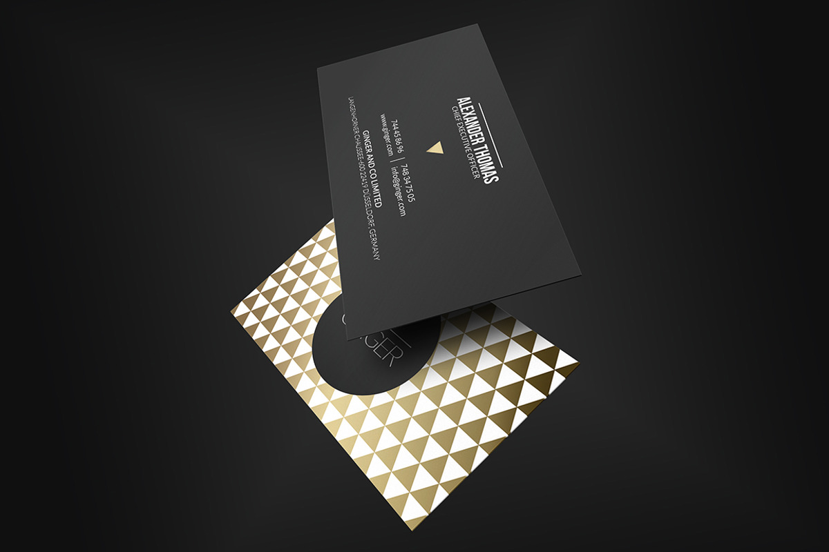 Premium Gold Business Card, a Business Card Template by Marvel (Photo 3 of 5)